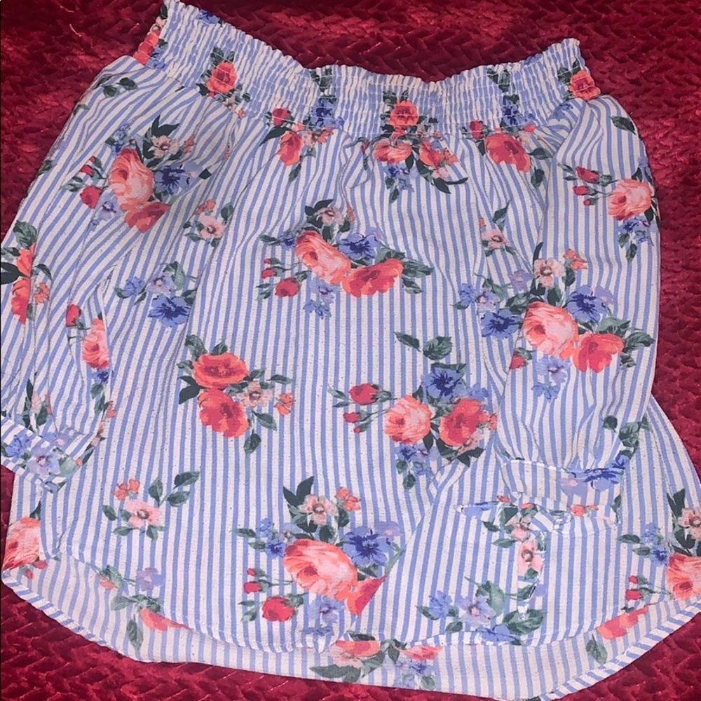 Flowered blouse